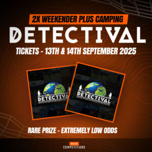 RARE 2X Weekender + Camping Detectival Tickets!